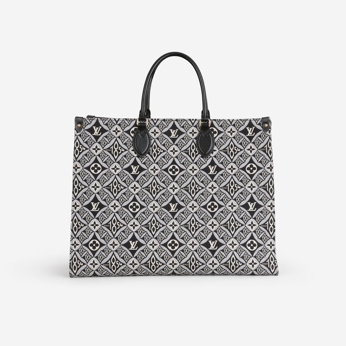 Louis Vuitton OnTheGo GM - Black "Since 1854" Jacquard | Gold Hardware