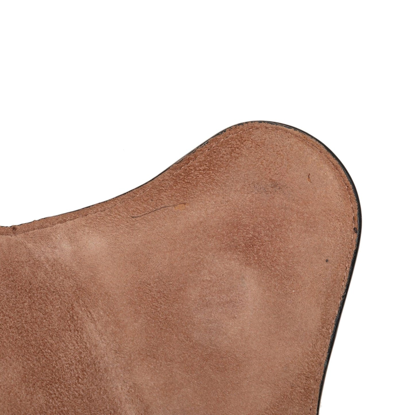 Brown Dior Leather Saddle Belt Bag
