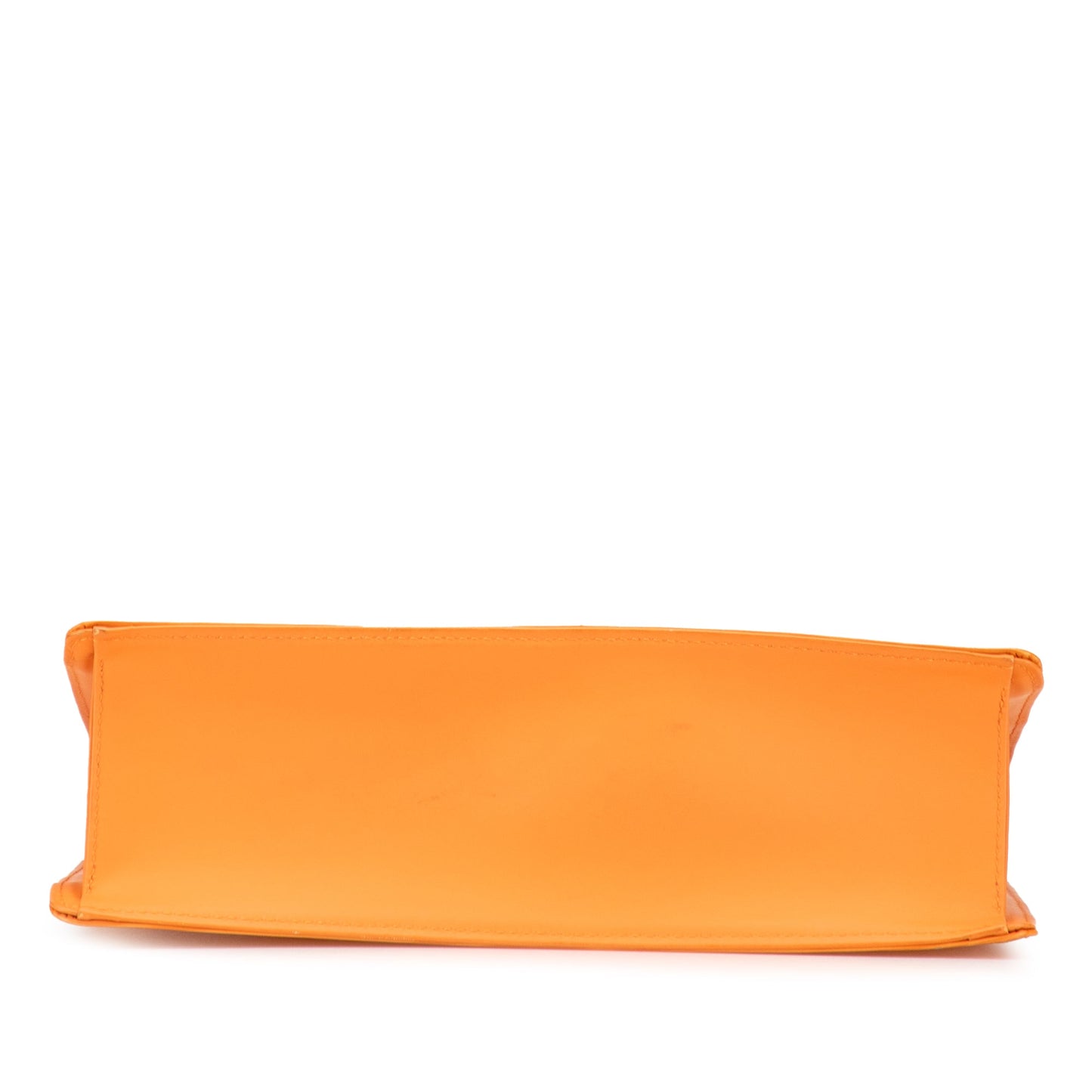 Orange Louis Vuitton Epi Sac Plat PM Tote Bag