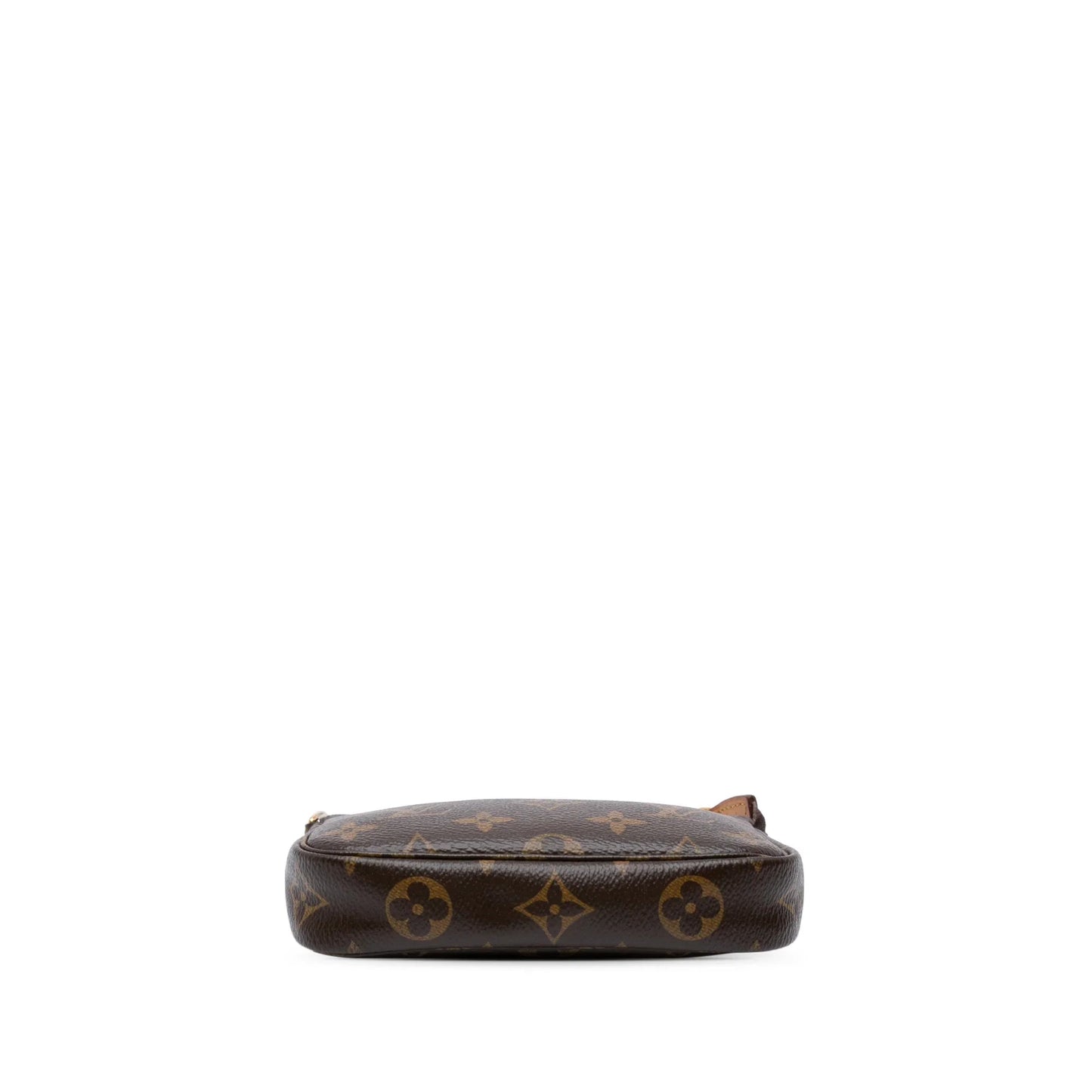 Brown Louis Vuitton Monogram Mini Pochette Accessoires Handbag