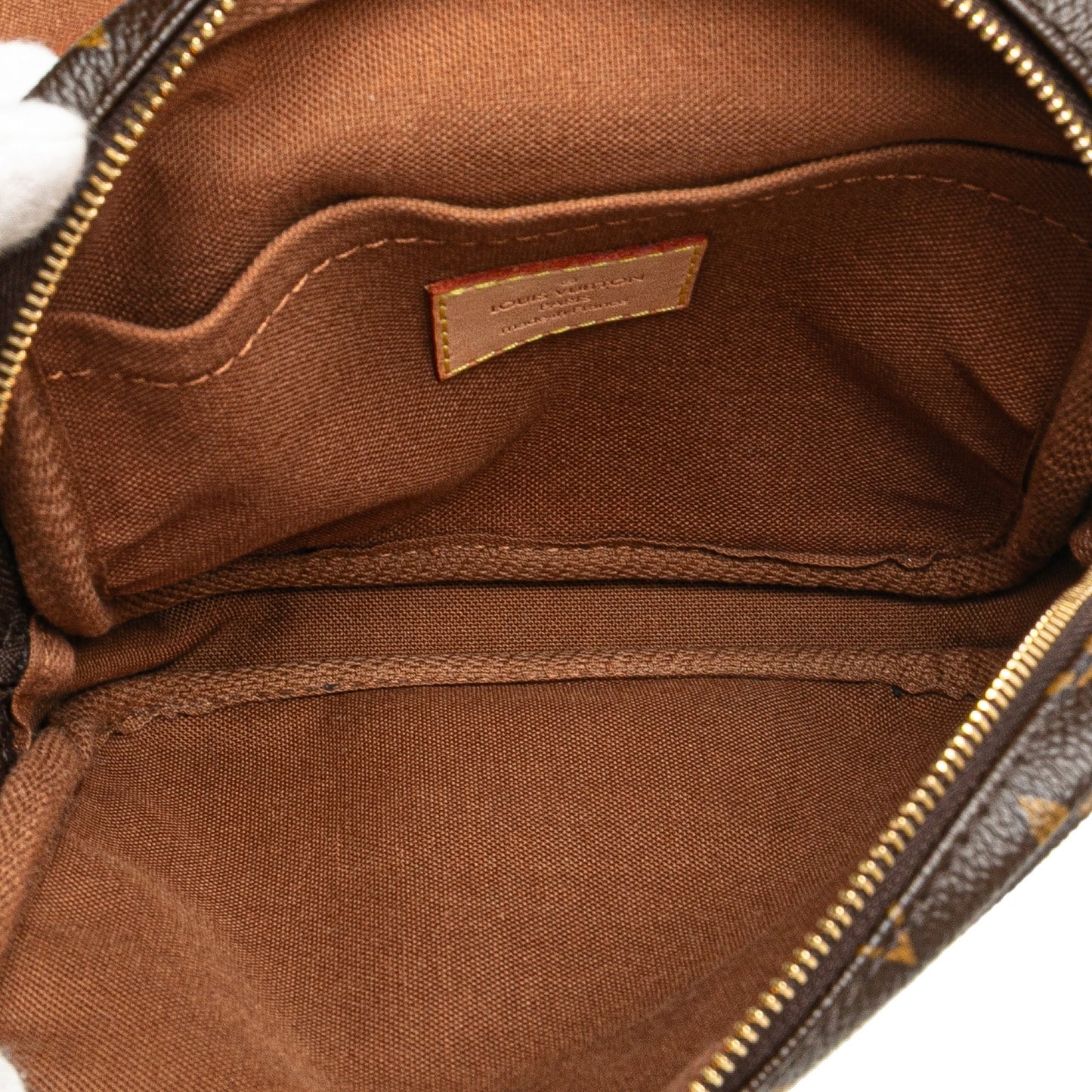 Brown Louis Vuitton Monogram Bosphore Belt Bag