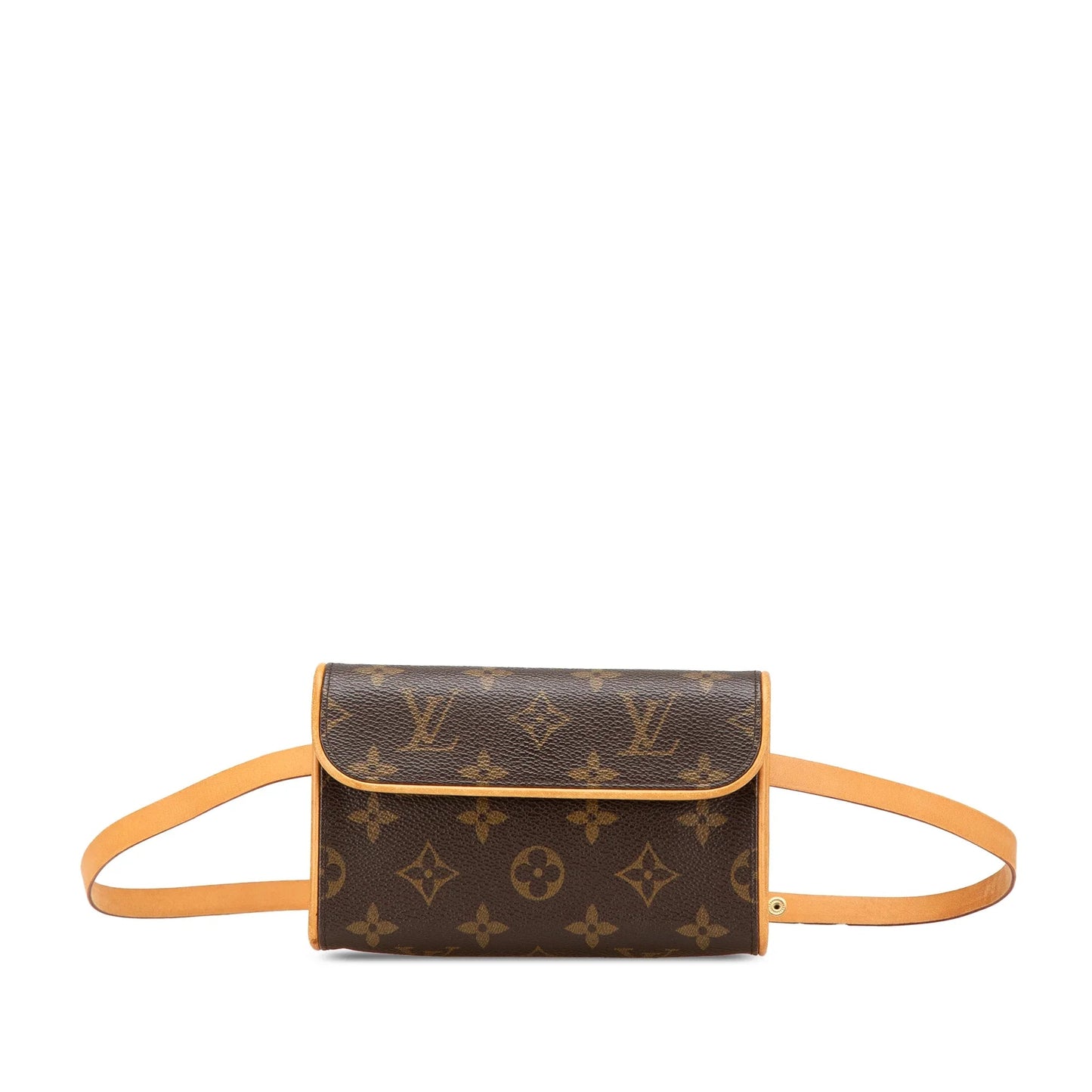Brown Louis Vuitton Monogram Pochette Florentine Belt Bag