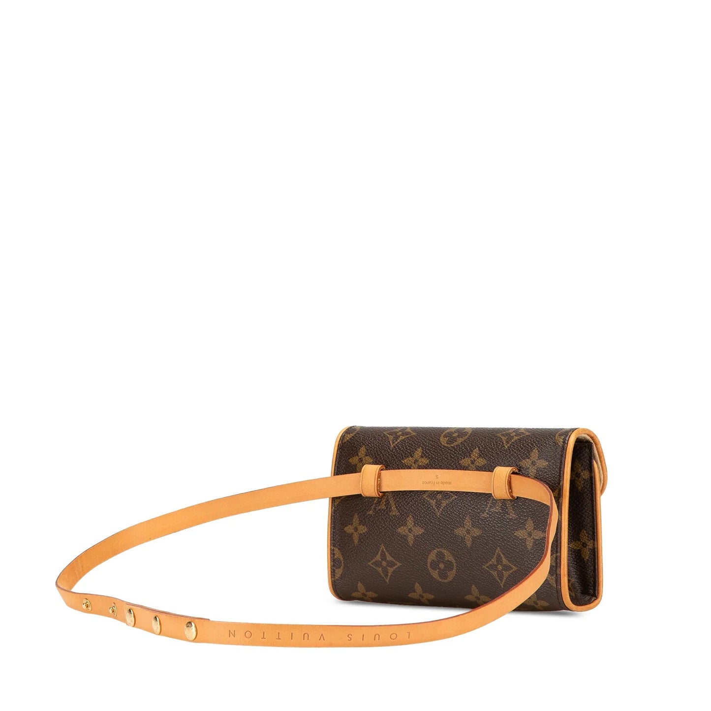 Brown Louis Vuitton Monogram Pochette Florentine Belt Bag
