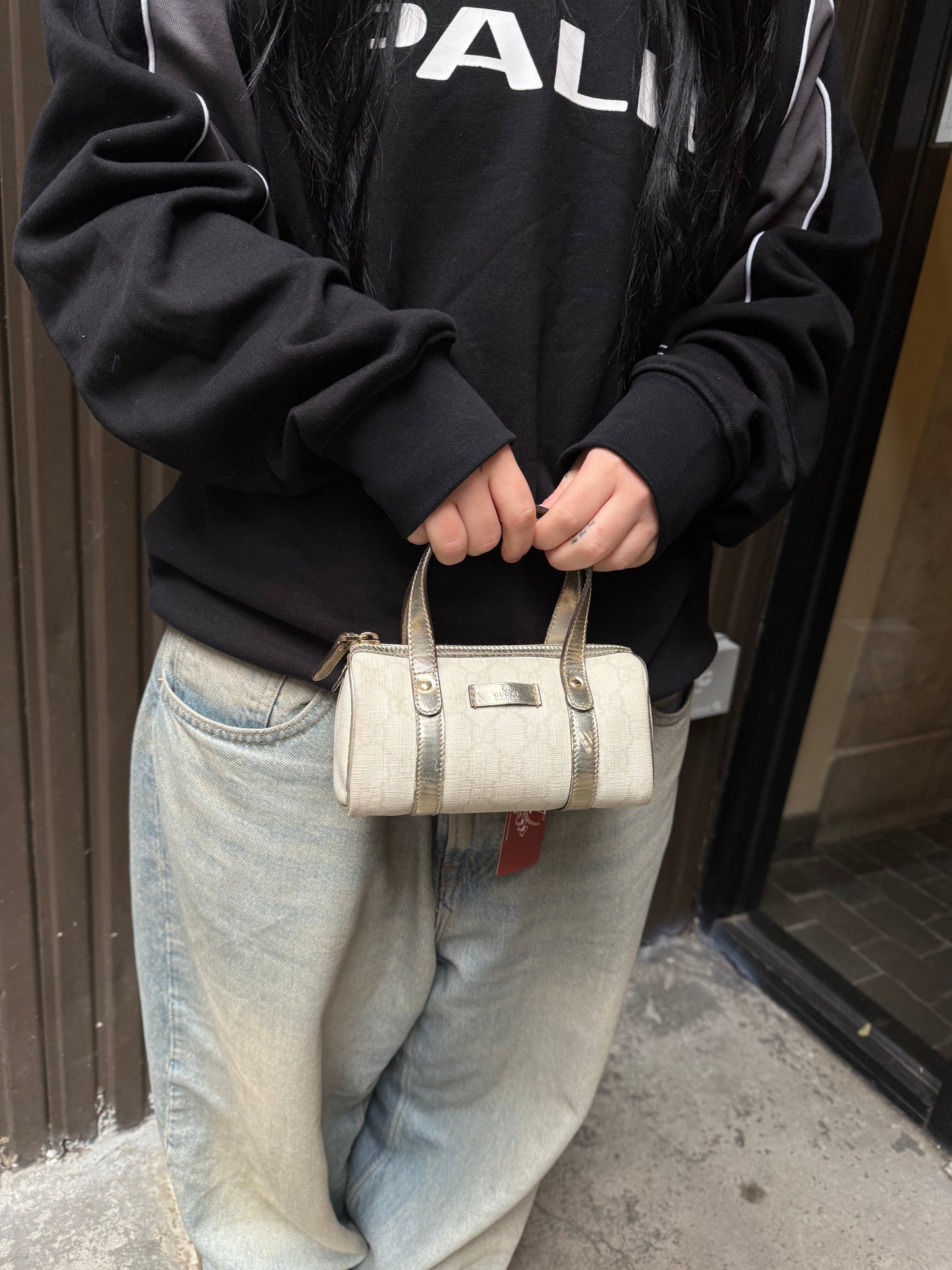 Gucci   Supreme Joy Nano Boston Bag