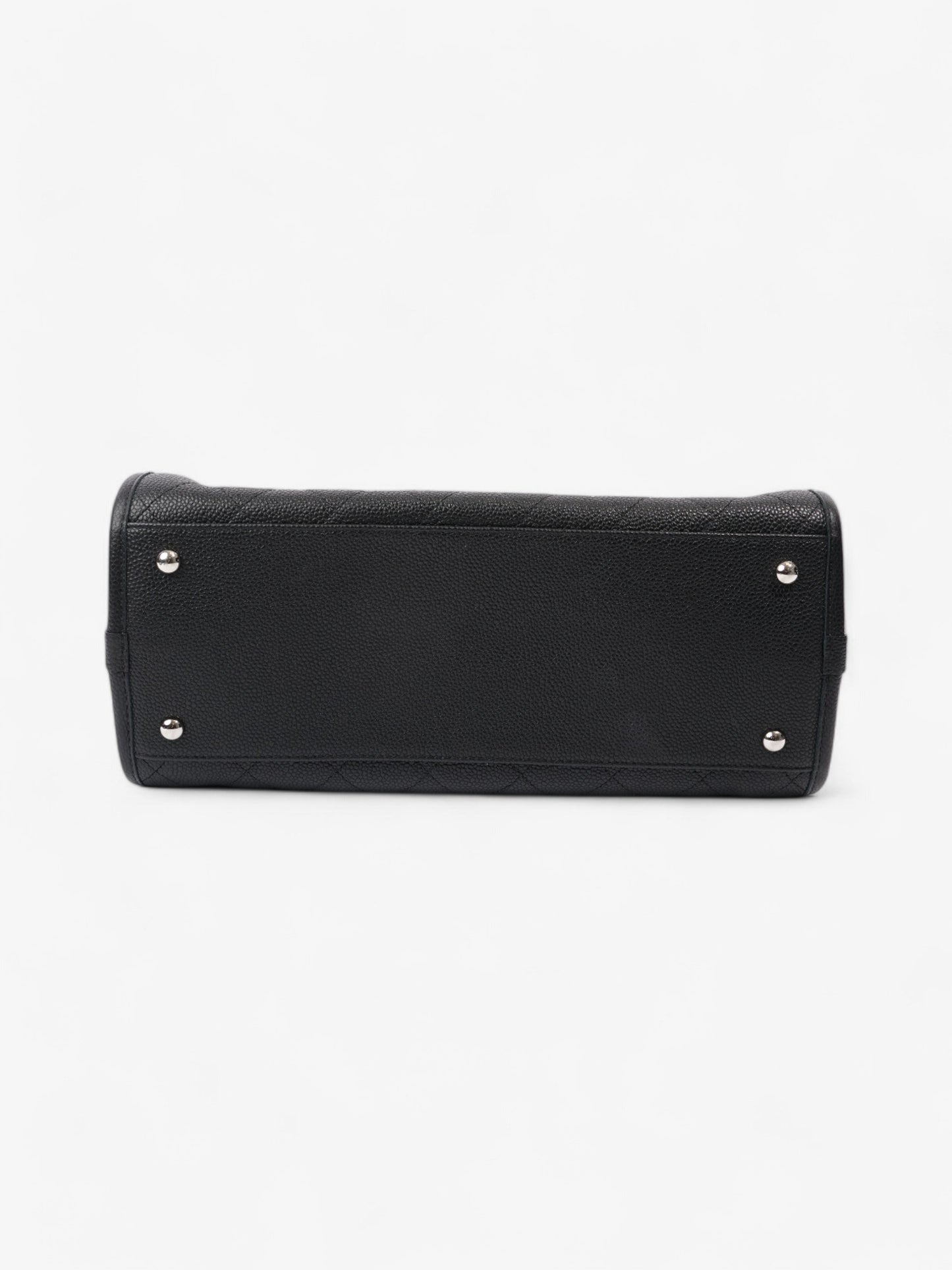 Chanel Shopping Tote Black Caviar Leather