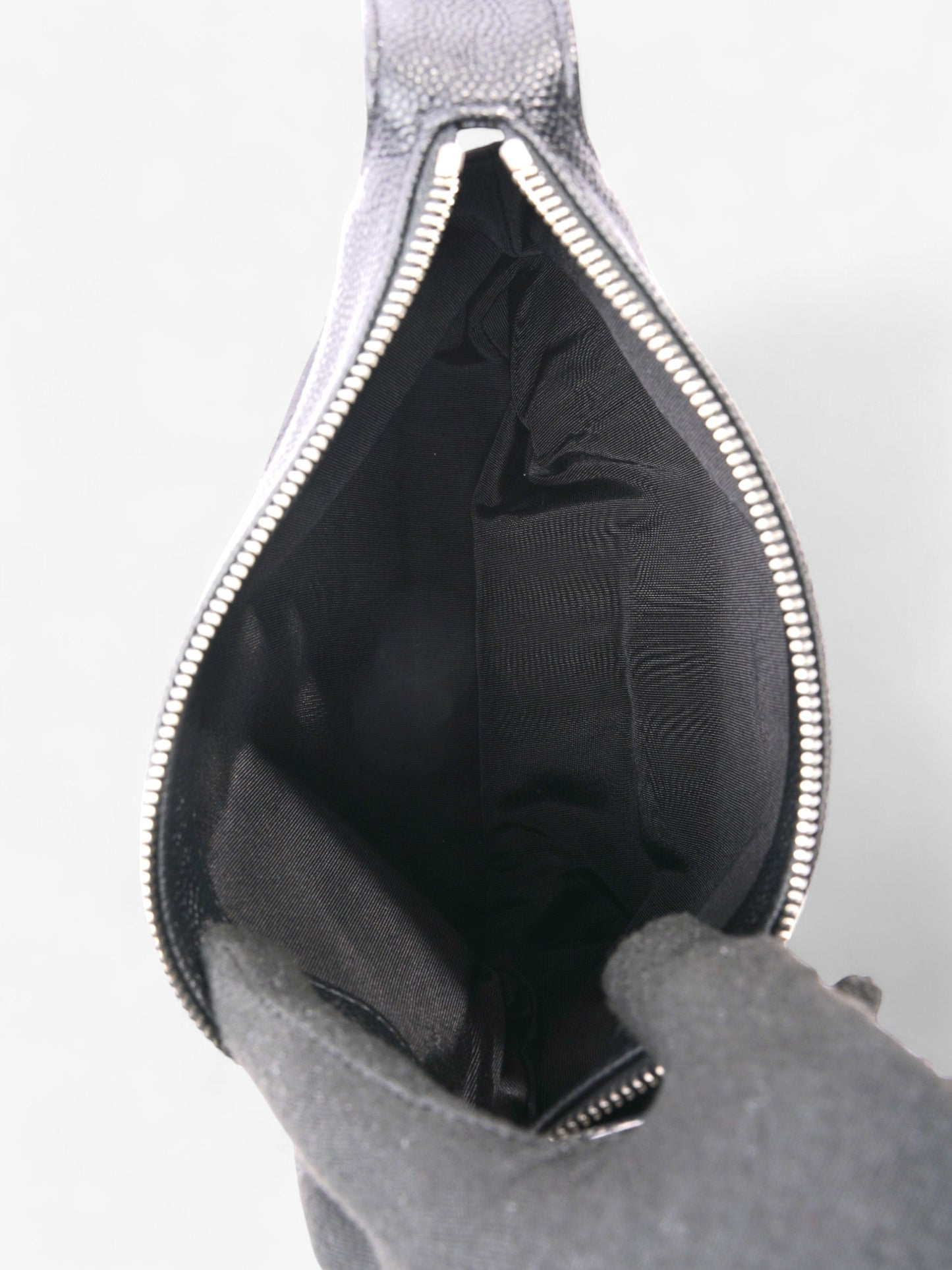 Chanel Shopping Tote Black Caviar Leather
