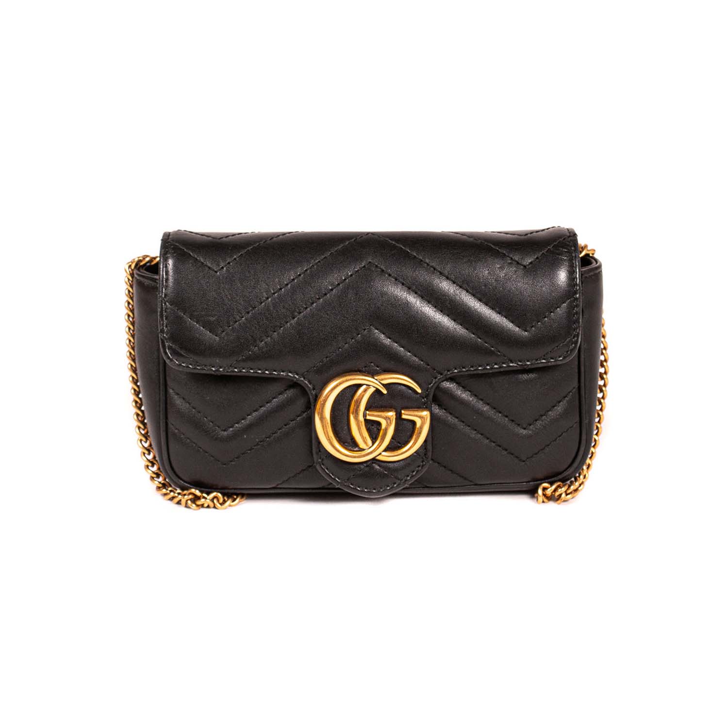 Gucci GG Marmont Leather Chain Shoulder Bag Style 17