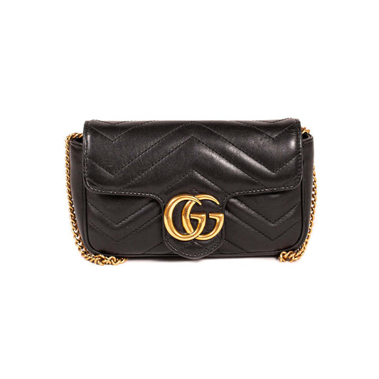 Gucci GG Marmont Leather Chain Shoulder Bag Style 17