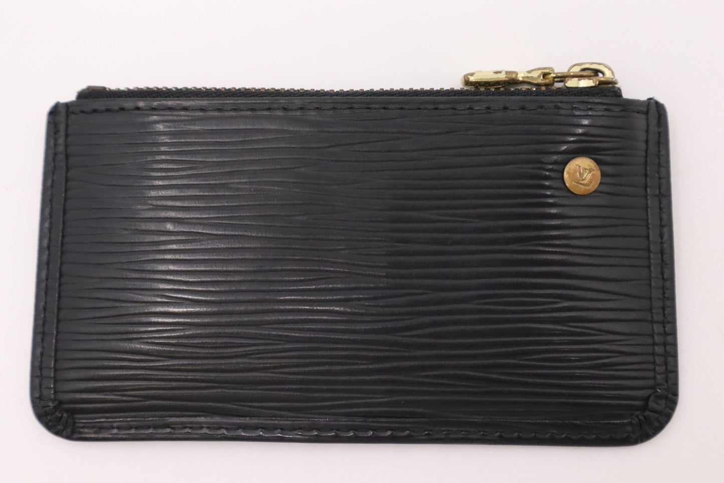 Louis Vuitton Cles in Black Epi Leather