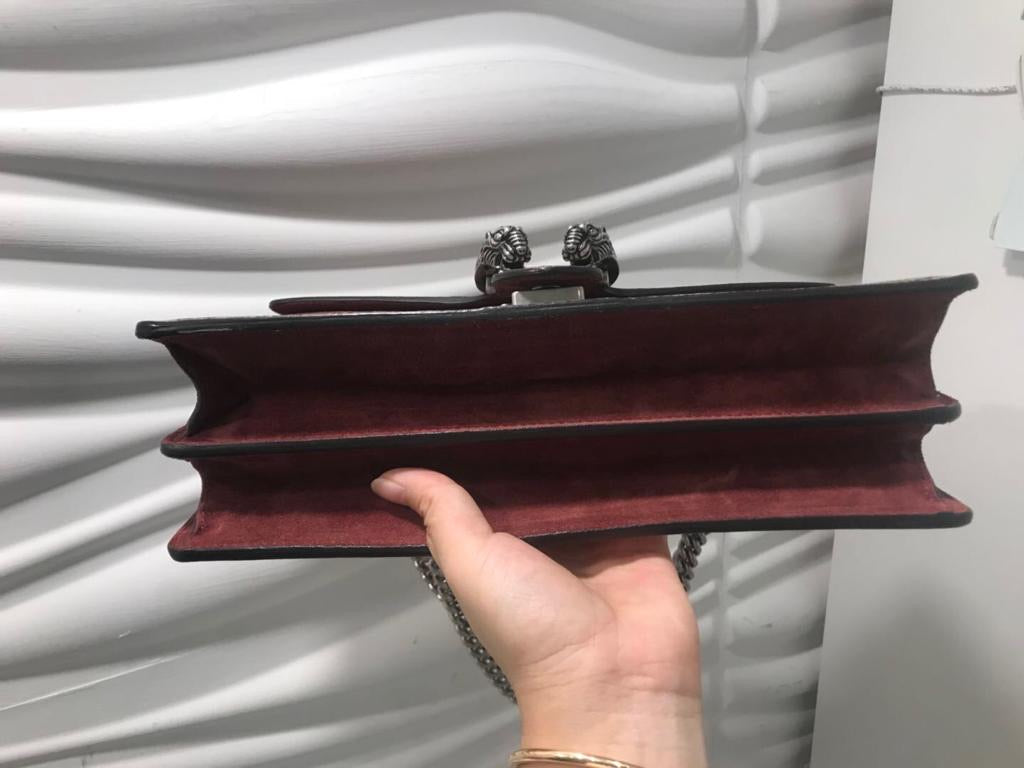 Gucci Lou Mini Canvas Shoulder Bag