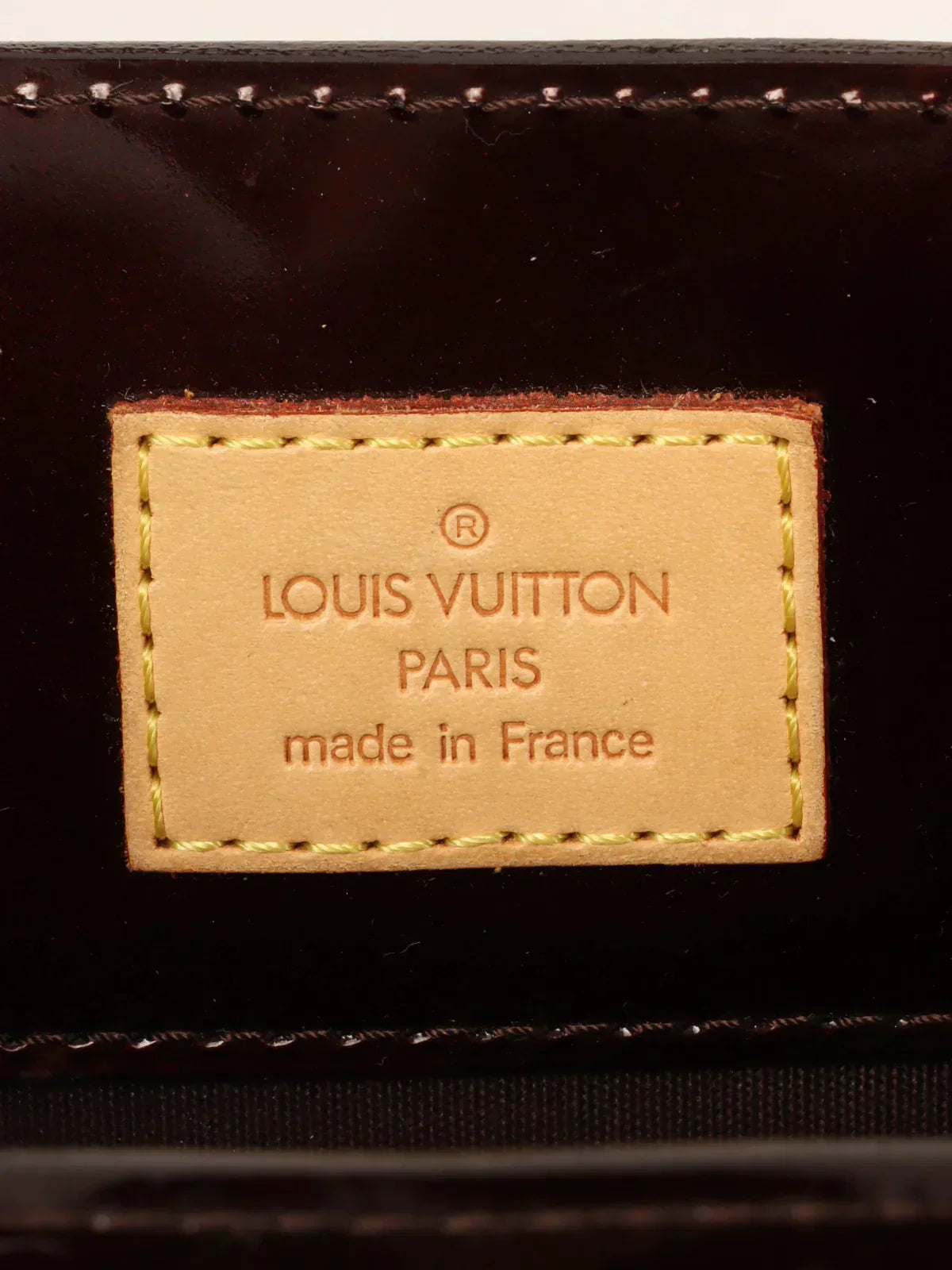 LOUIS VUITTON 2007 Made Monogram Vernis Reade Pm Amarante