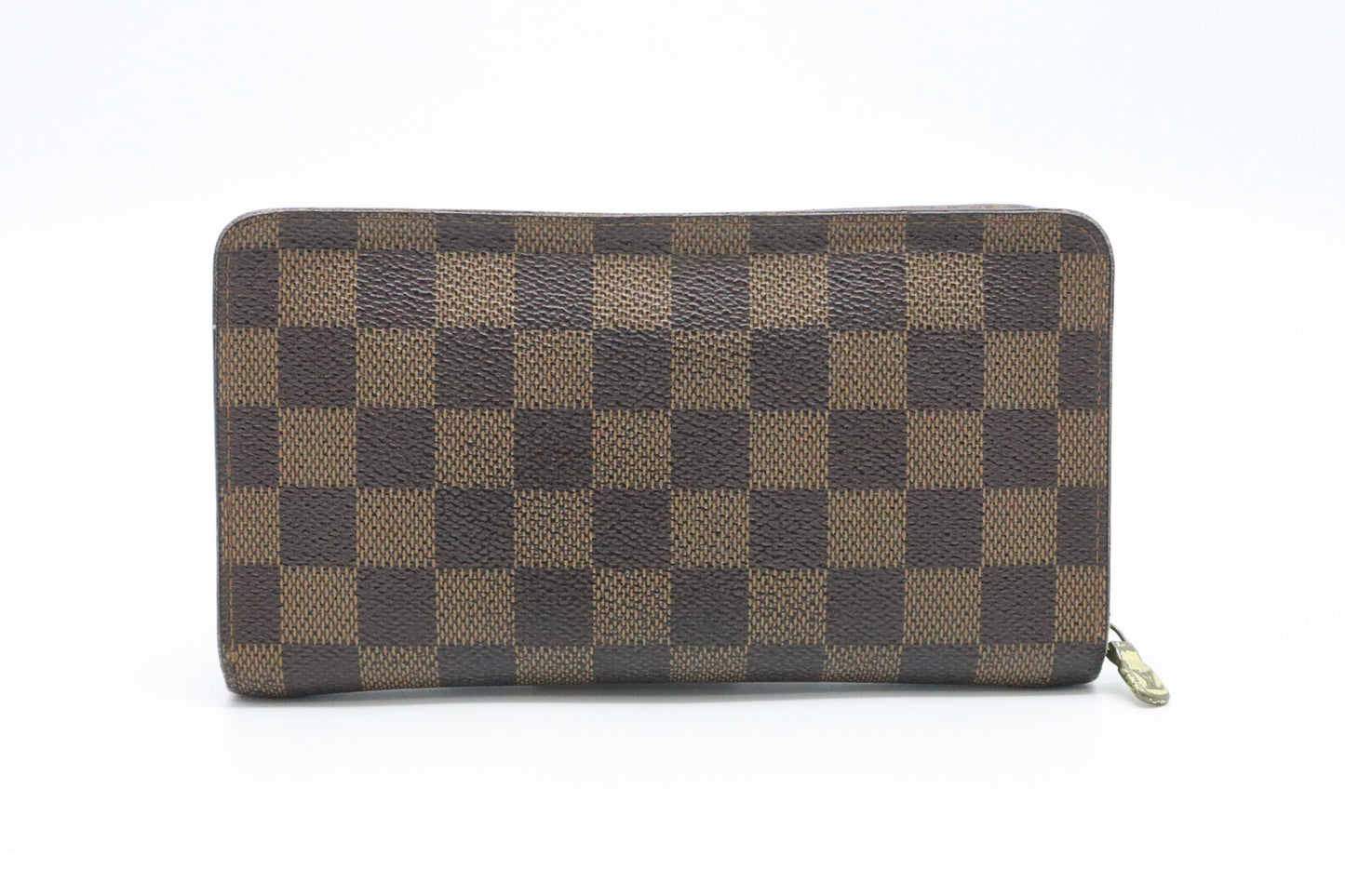 Louis Vuitton Zip Wallet in Damier Ebene Canvas