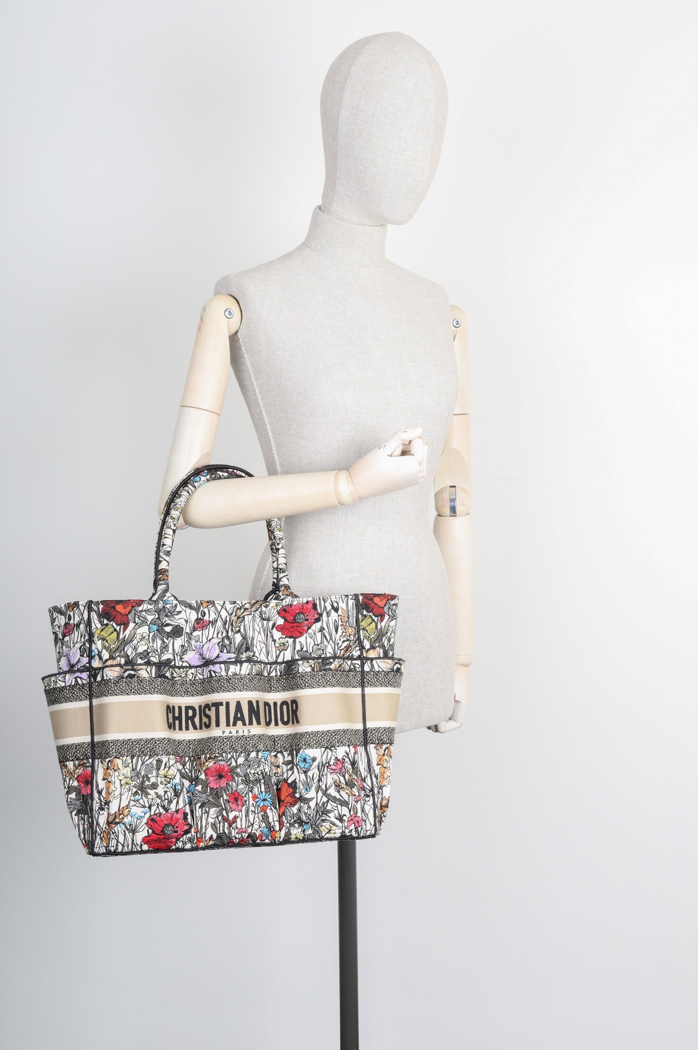 Dior Book Tote Canvas Tote