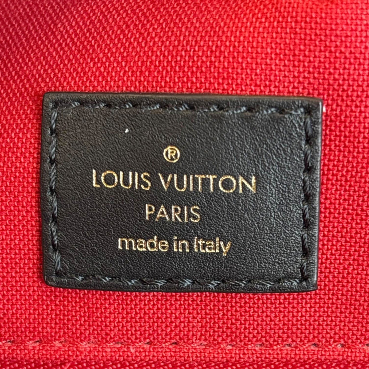 LOUIS VUITTON Onthego GM Reverse Monogram Giant Canvas Shoulder Bag Brown