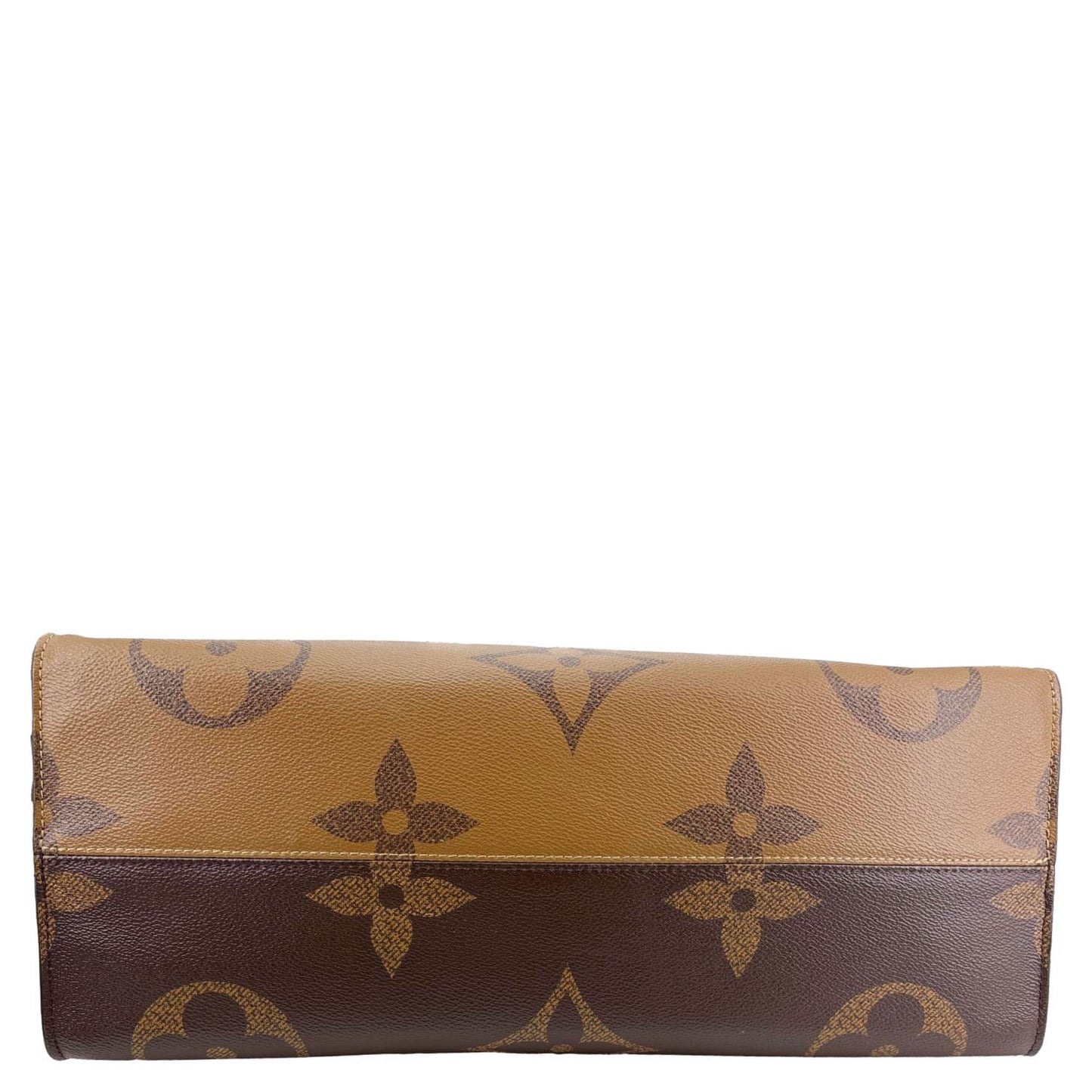 LOUIS VUITTON Onthego GM Reverse Monogram Giant Canvas Shoulder Bag Brown