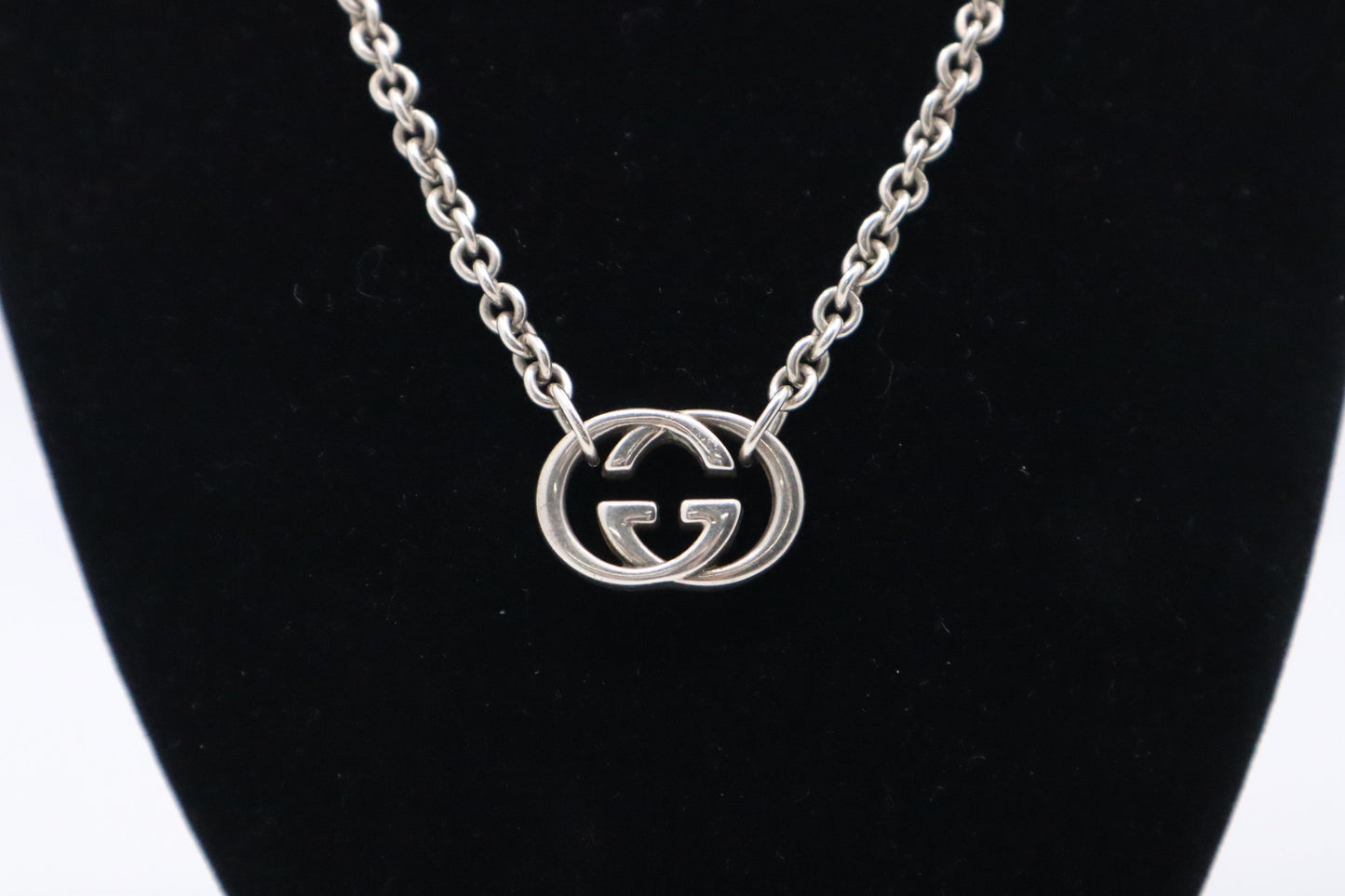 Gucci "GG" Necklace in Sterling Silver