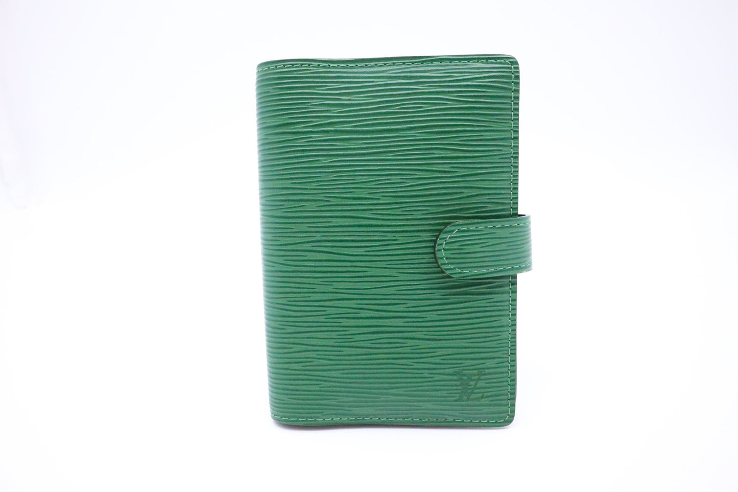 Louis Vuitton Agenda PM in Green Epi Leather