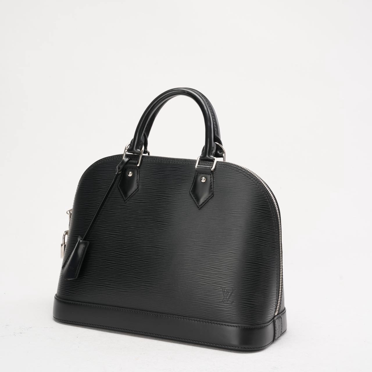 Louis Vuitton Black Epi Leather Alma PM Bag 2014