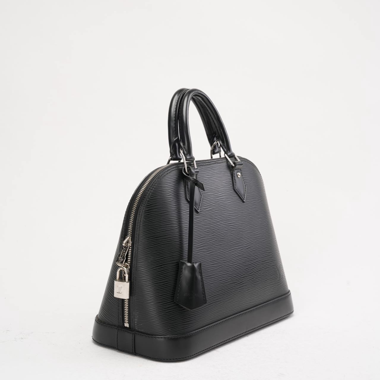 Louis Vuitton Black Epi Leather Alma PM Bag 2014