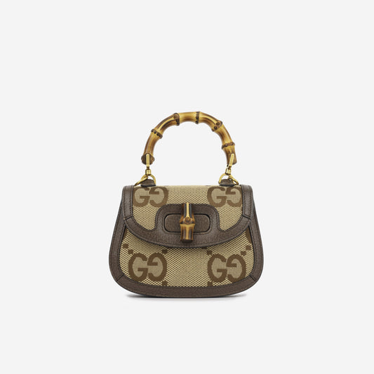 Gucci Monogram Twist Leather Mini Shoulder Bag