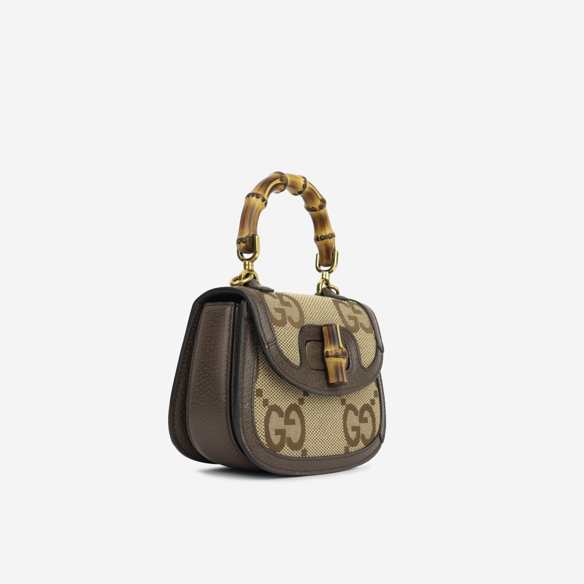 Gucci Monogram Twist Leather Mini Shoulder Bag