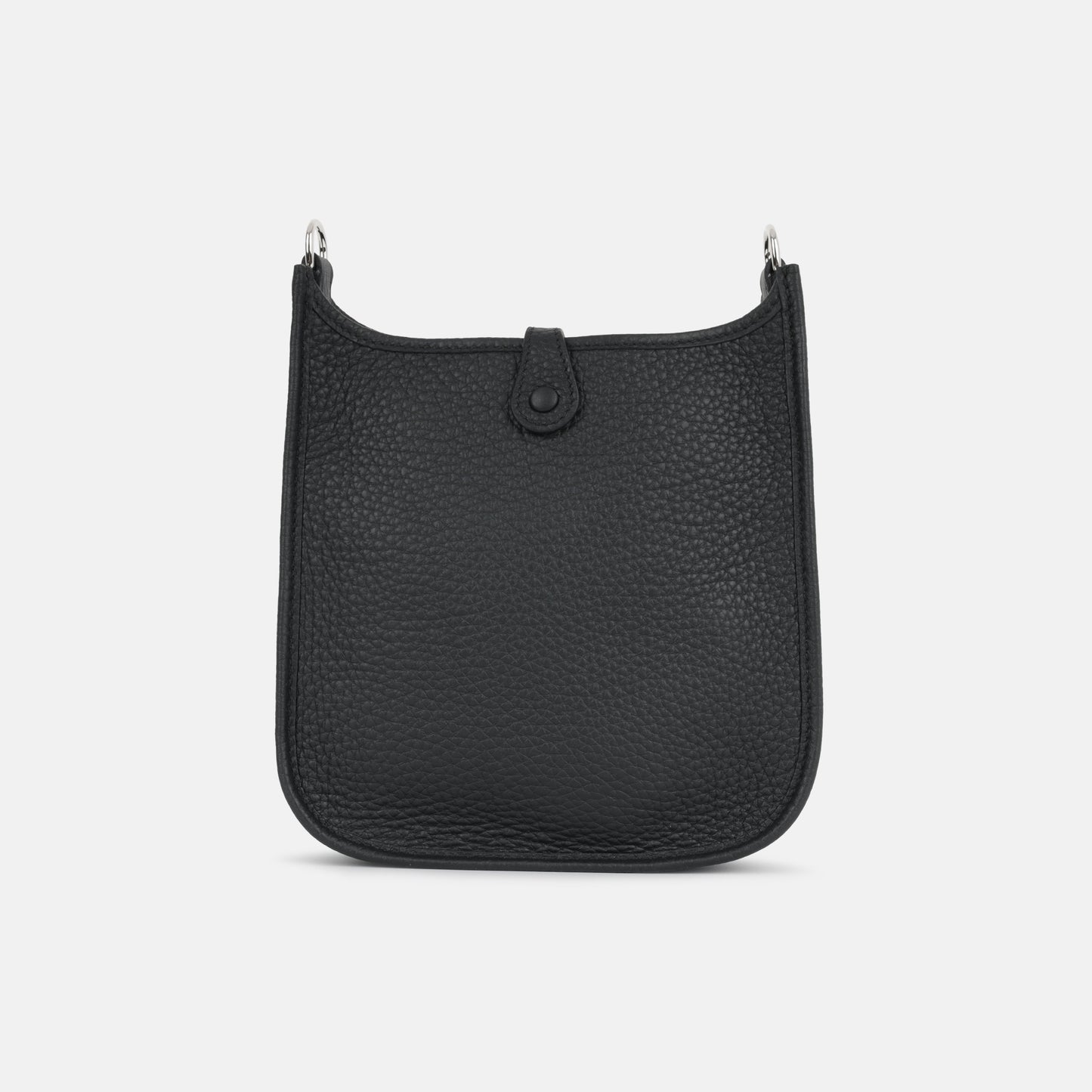 Hermès Mini Evelyne 16 - Black Clemence | Palladium Hardware