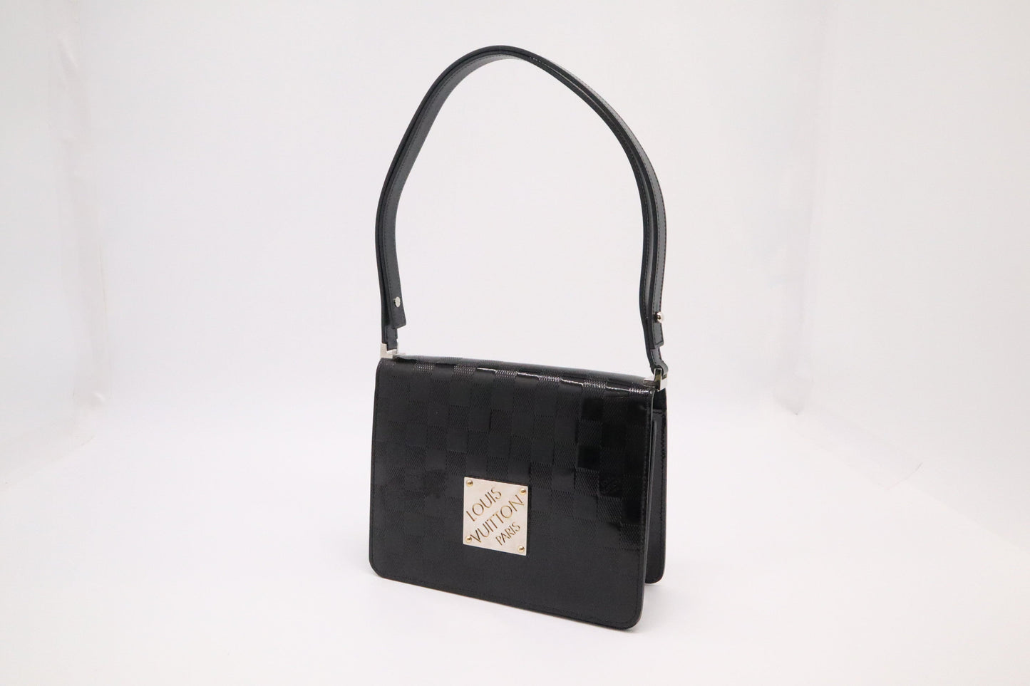 Louis Vuitton Cabaret in Black Damier Vernis Leather