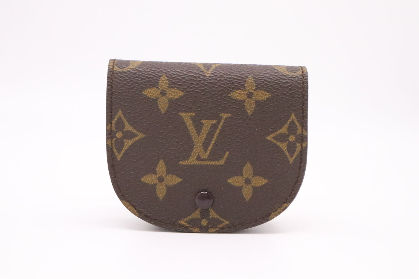Louis Vuitton Porte Monnaie Gousset in Monogram Canvas