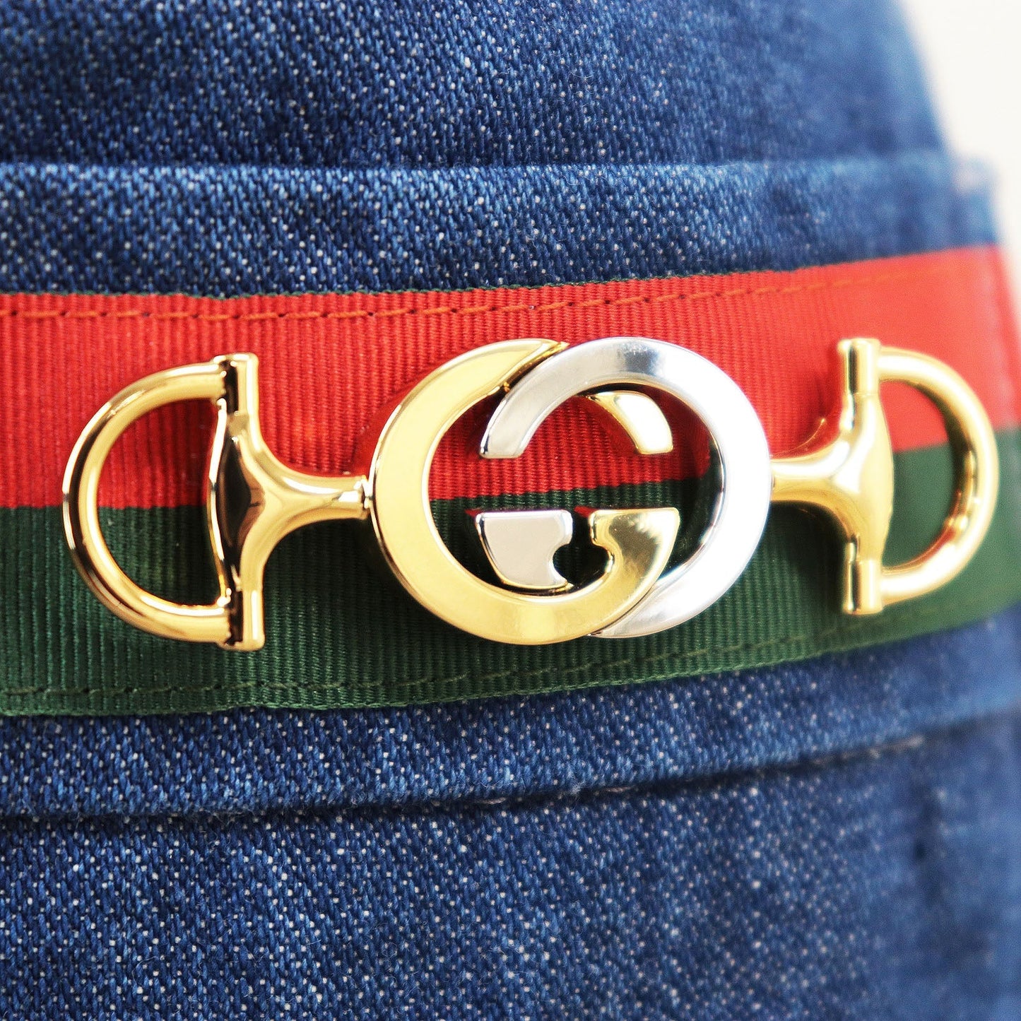 Gucci GG Interlocking Horsebit Cotton Skirt