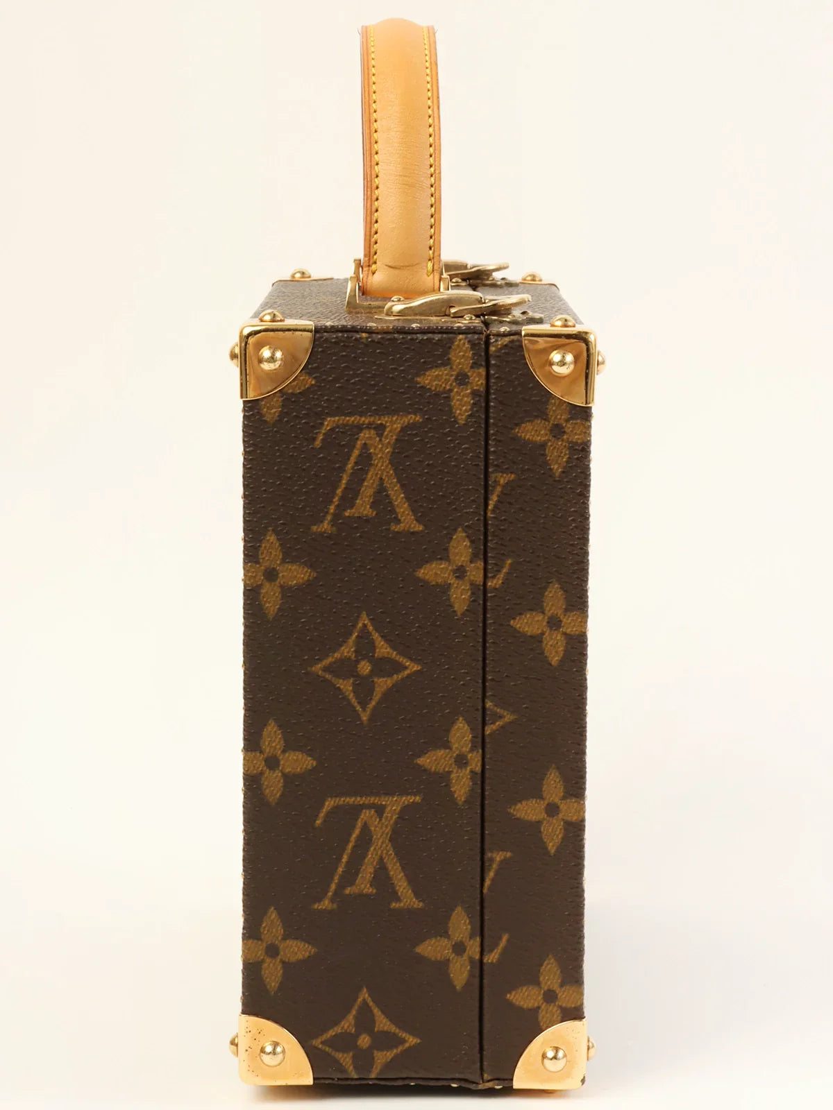 LOUIS VUITTON 2007 Made Takashi Murakami Collaboration Monogram Jewelry Box Brown/Multi