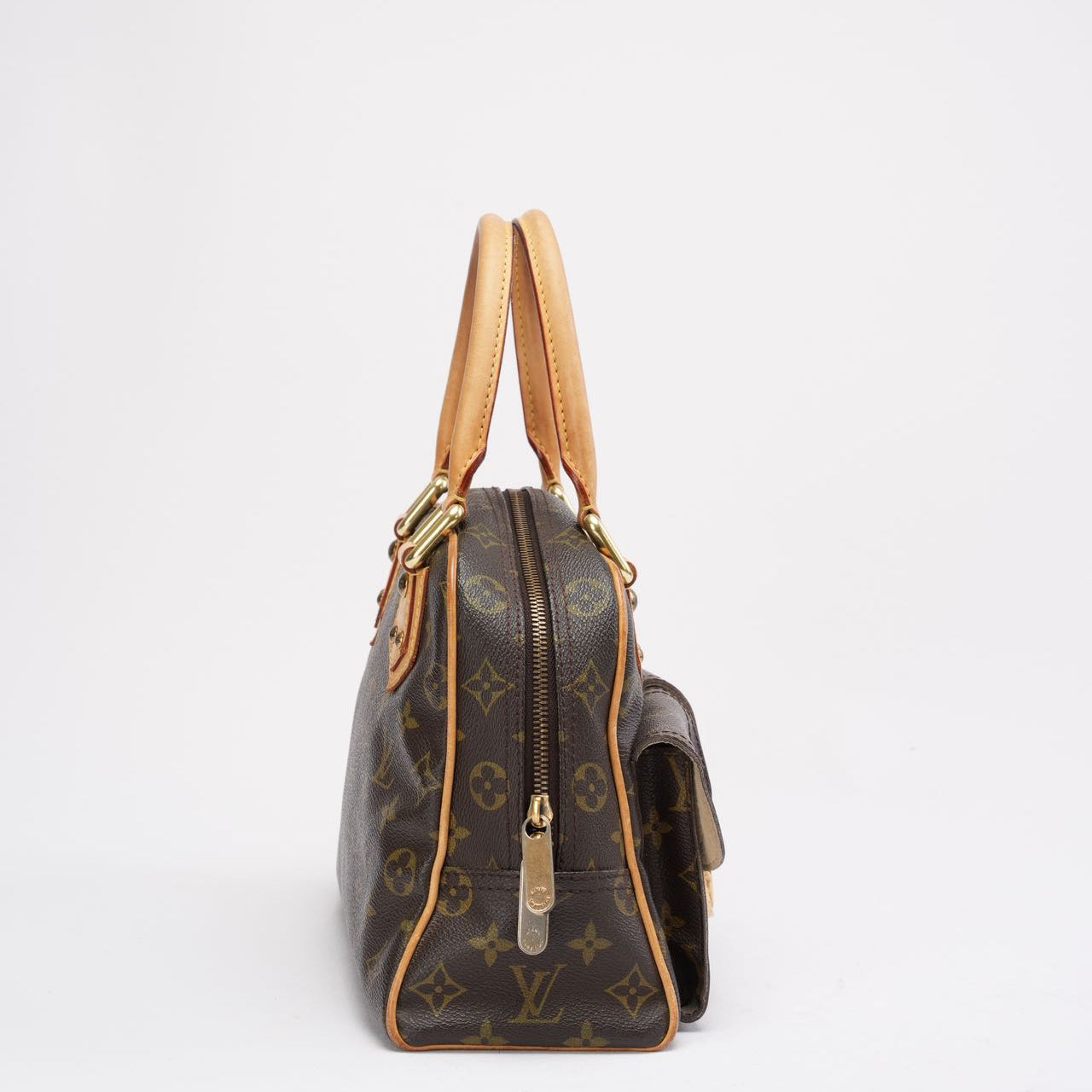 Louis Vuitton Manhattan PM Brown Monogram Handbag