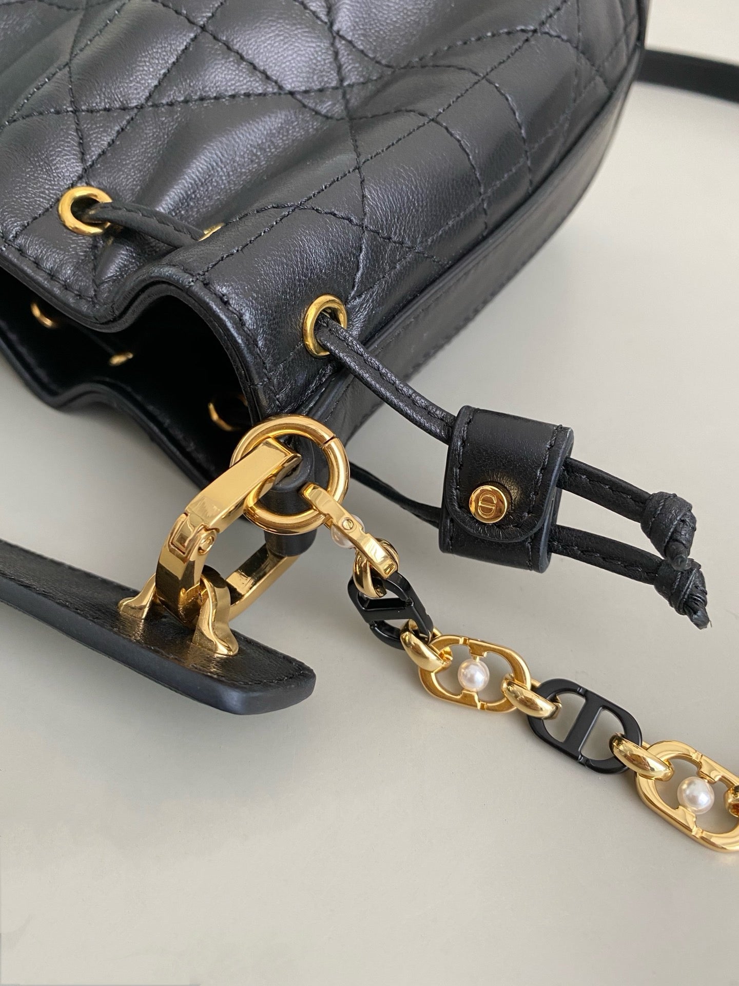 Dior Chain Leather Crossbody