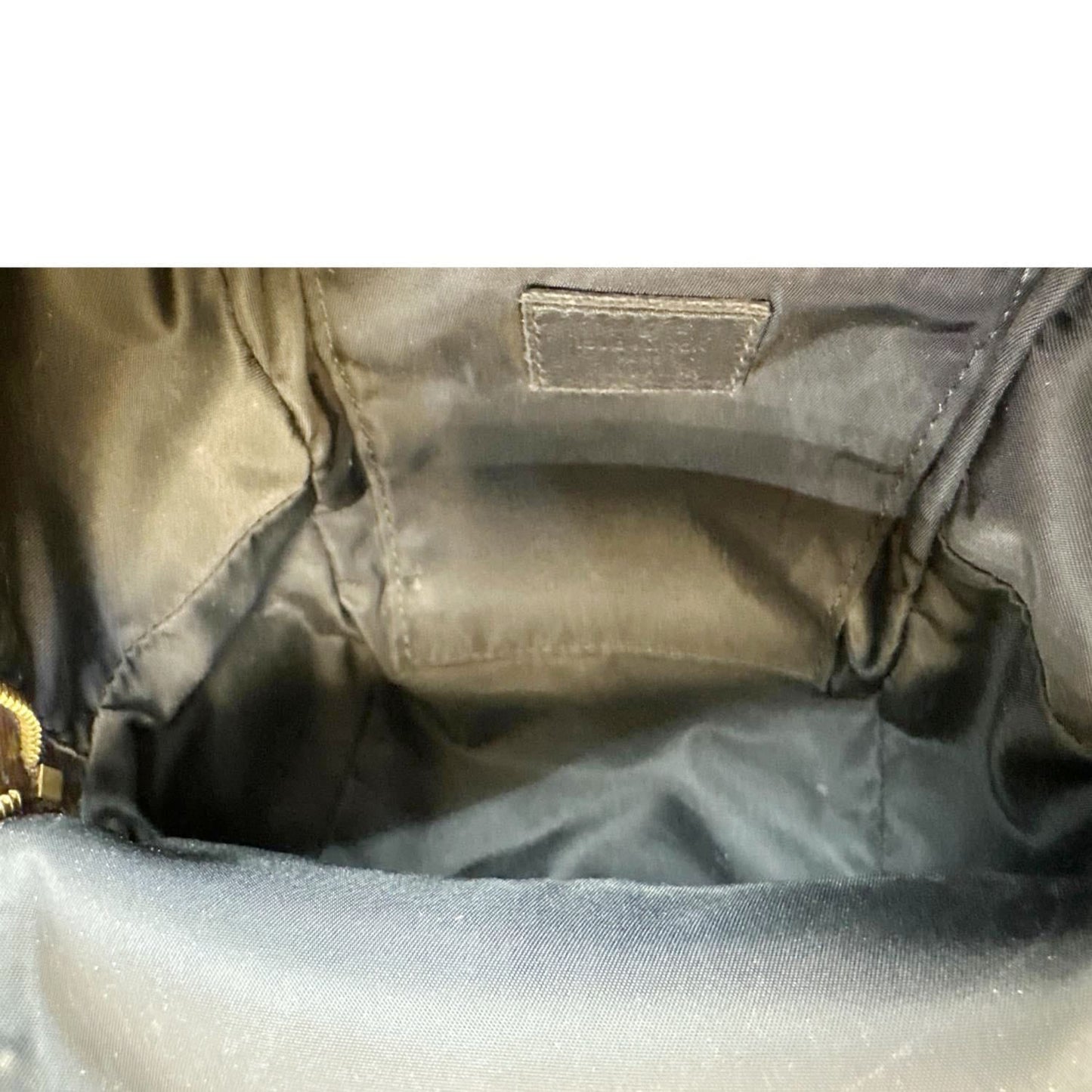LOUIS VUITTON Palm Spring Mini Monogram Canvas Backpack Brown
