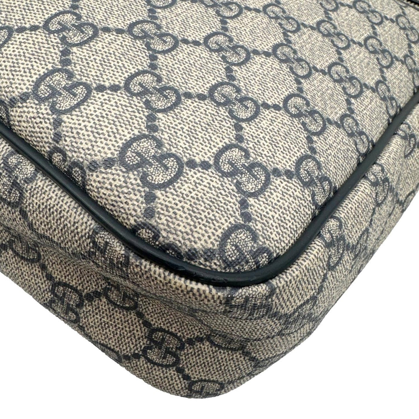 GUCCI GG Supreme Canvas Messenger Bag Beige 201448