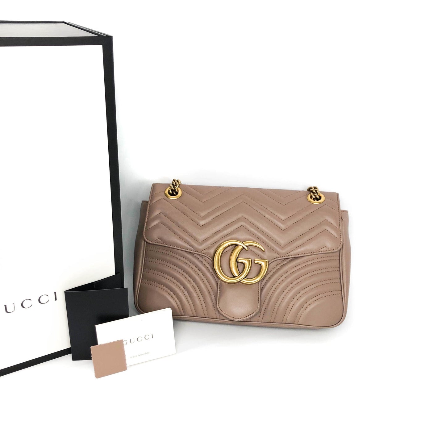 Gucci Lou Leather Shoulder Bag