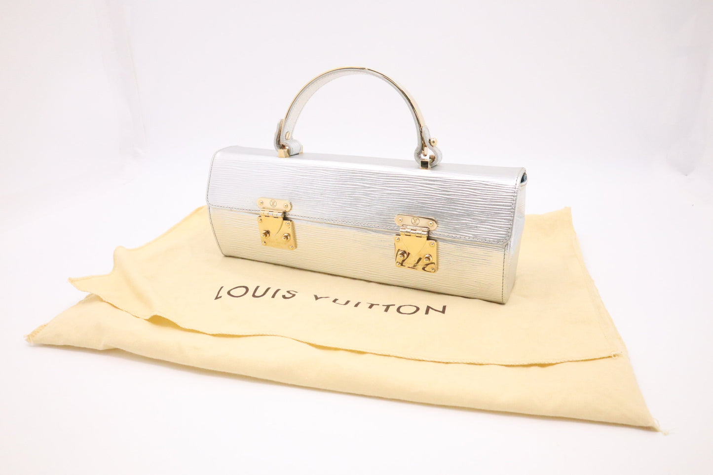Louis Vuitton Galaxia in Silver Epi Leather