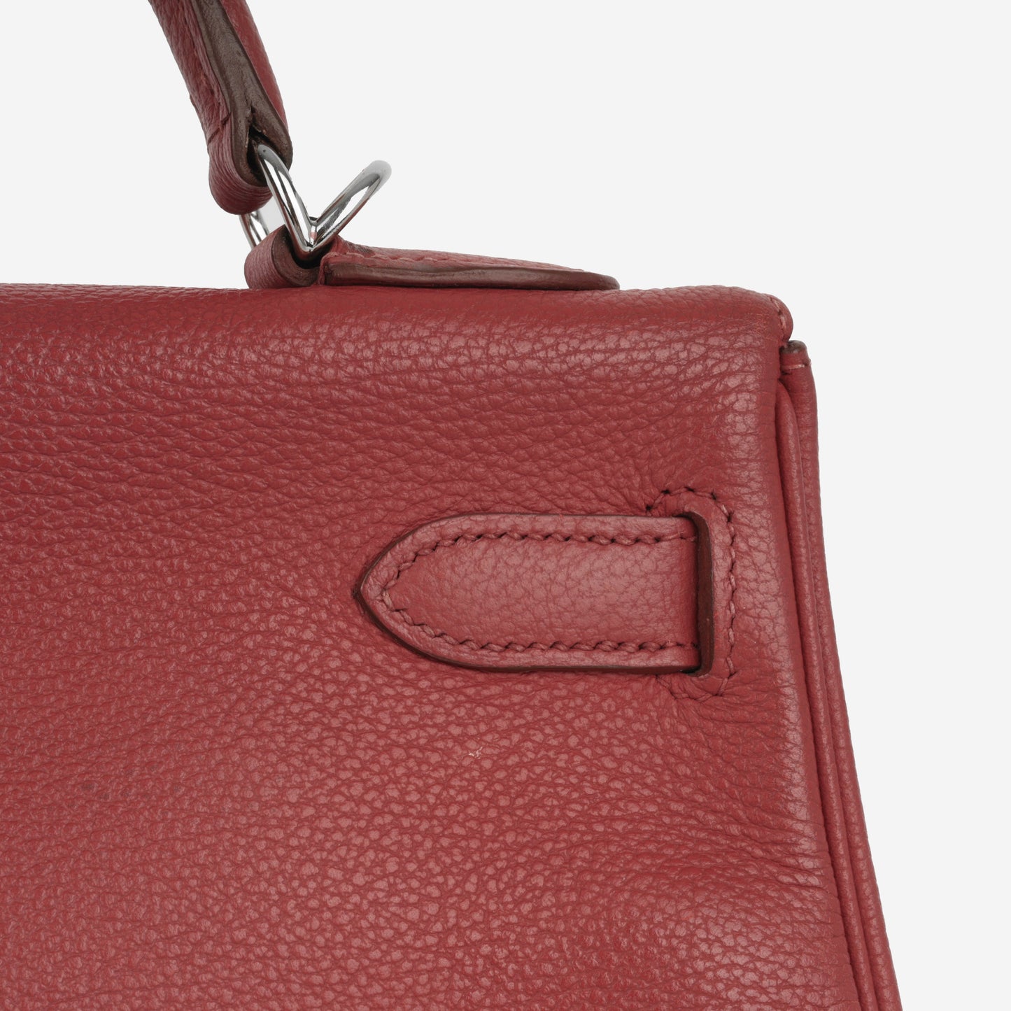 Hermès Kelly 32 - Rouge Garance Vache Liegee | Palladium Hardware