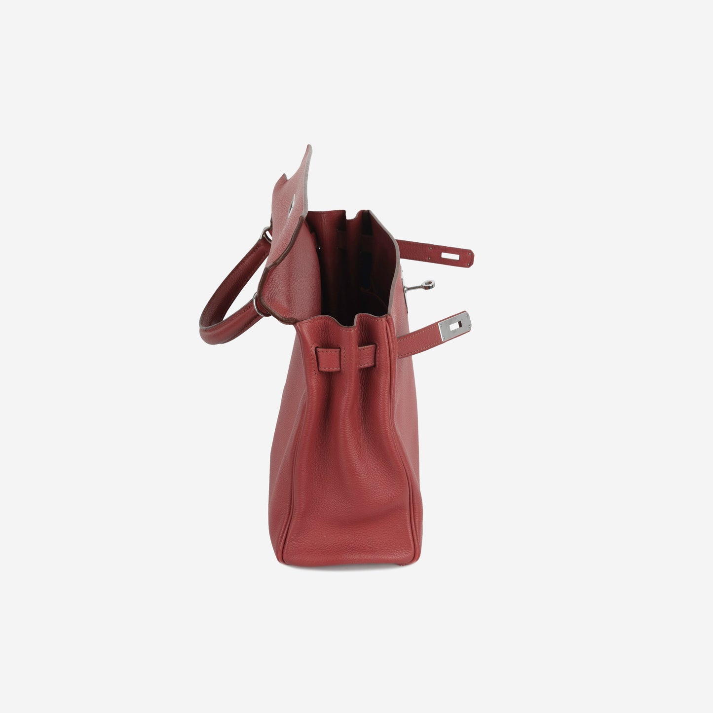 Hermès Kelly 32 - Rouge Garance Vache Liegee | Palladium Hardware