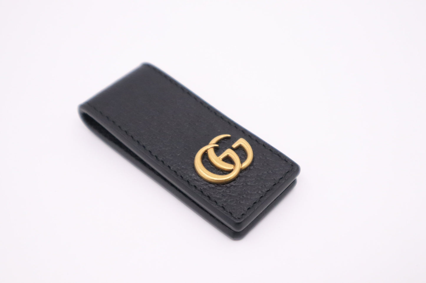 Gucci Money Clip in Black Leather