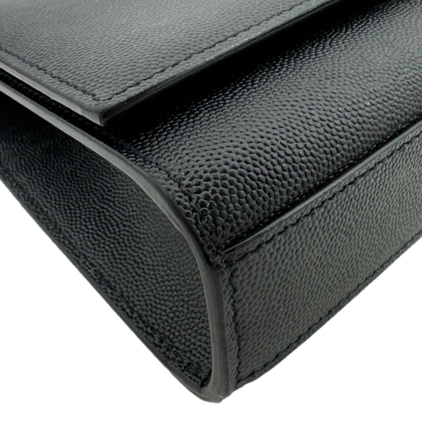 YVES SAINT LAURENT Kate Small Grain De Poudre Crossbody Bag Black