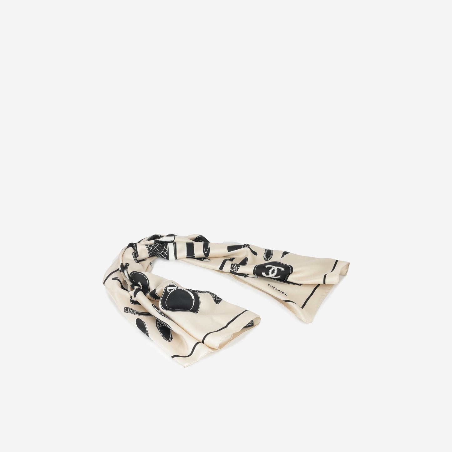 Chanel Square Silk Scarf