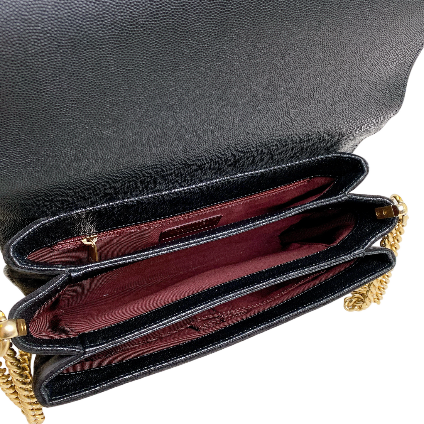 CHANEL LADY COCO FLAP BAG  IN BLACK