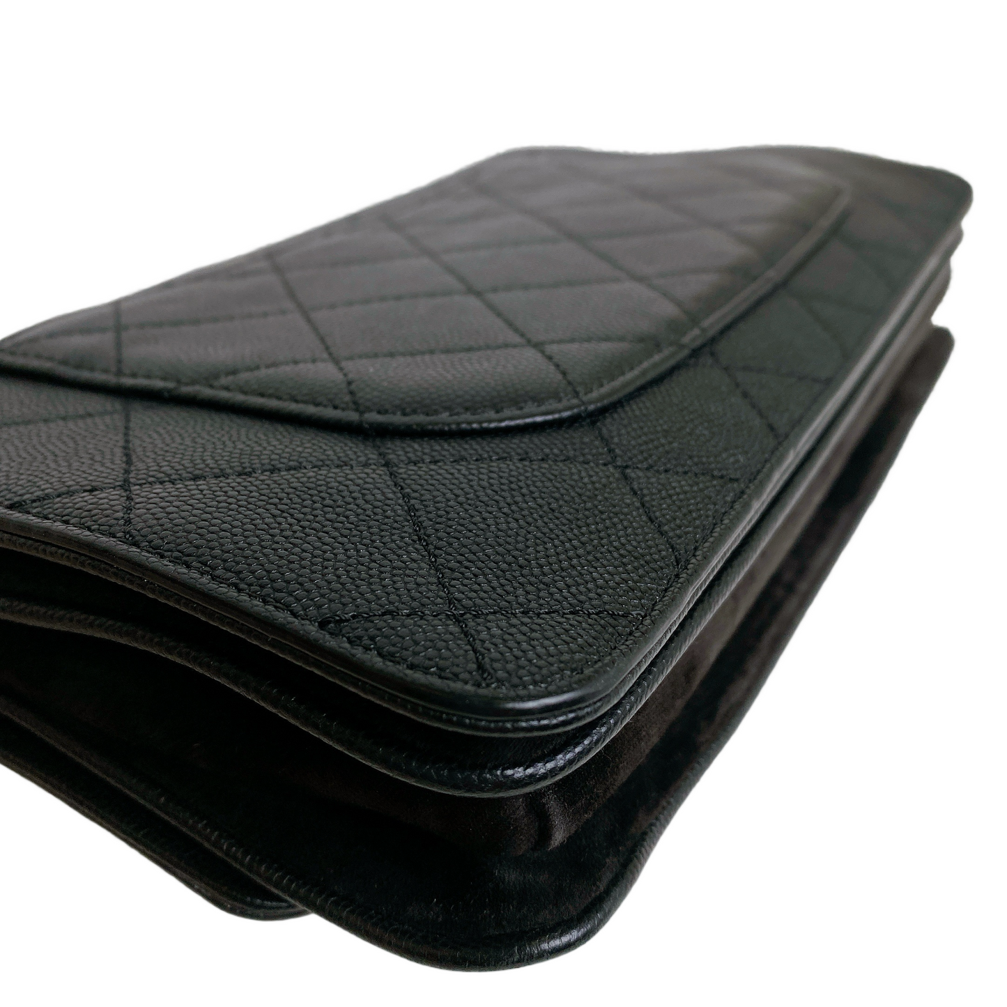 CHANEL LADY COCO FLAP BAG  IN BLACK