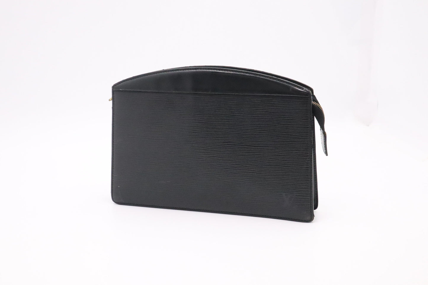 Louis Vuitton Clutch Bag in  Black Epi Trousse Crete Leather