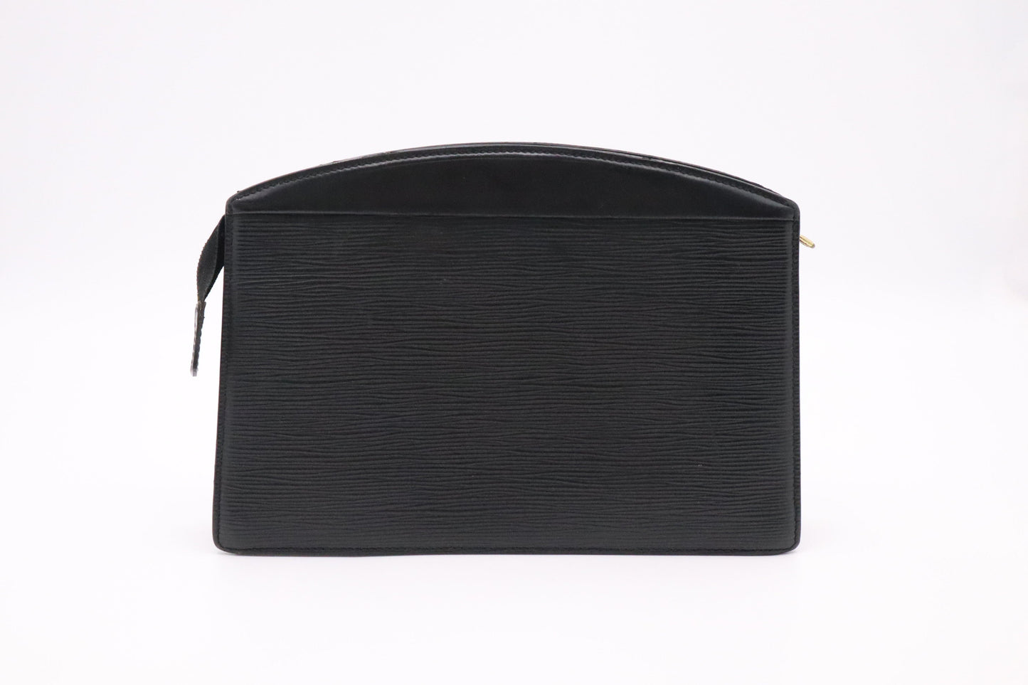 Louis Vuitton Clutch Bag in  Black Epi Trousse Crete Leather