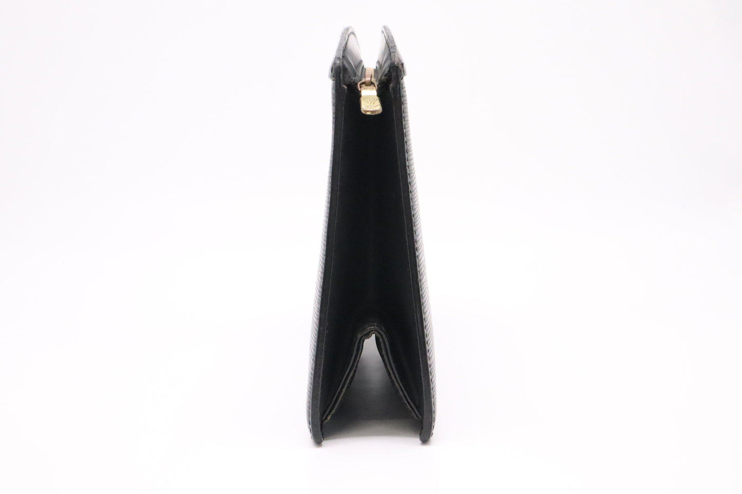 Louis Vuitton Clutch Bag in  Black Epi Trousse Crete Leather