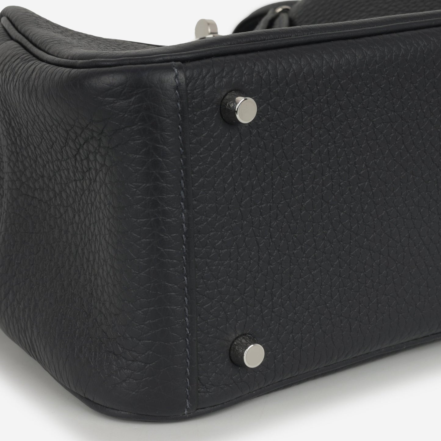 Hermès Mini Lindy - Caban Clemence | Palladium Hardware