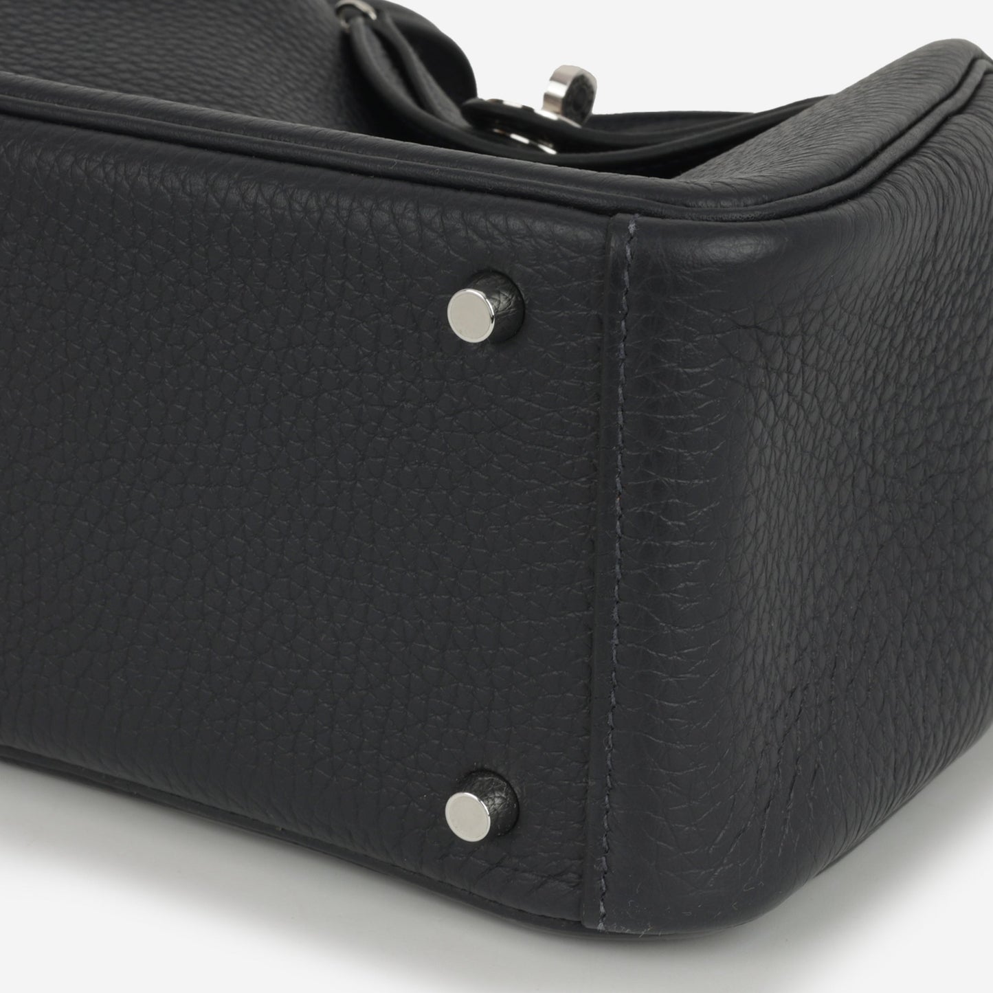 Hermès Mini Lindy - Caban Clemence | Palladium Hardware