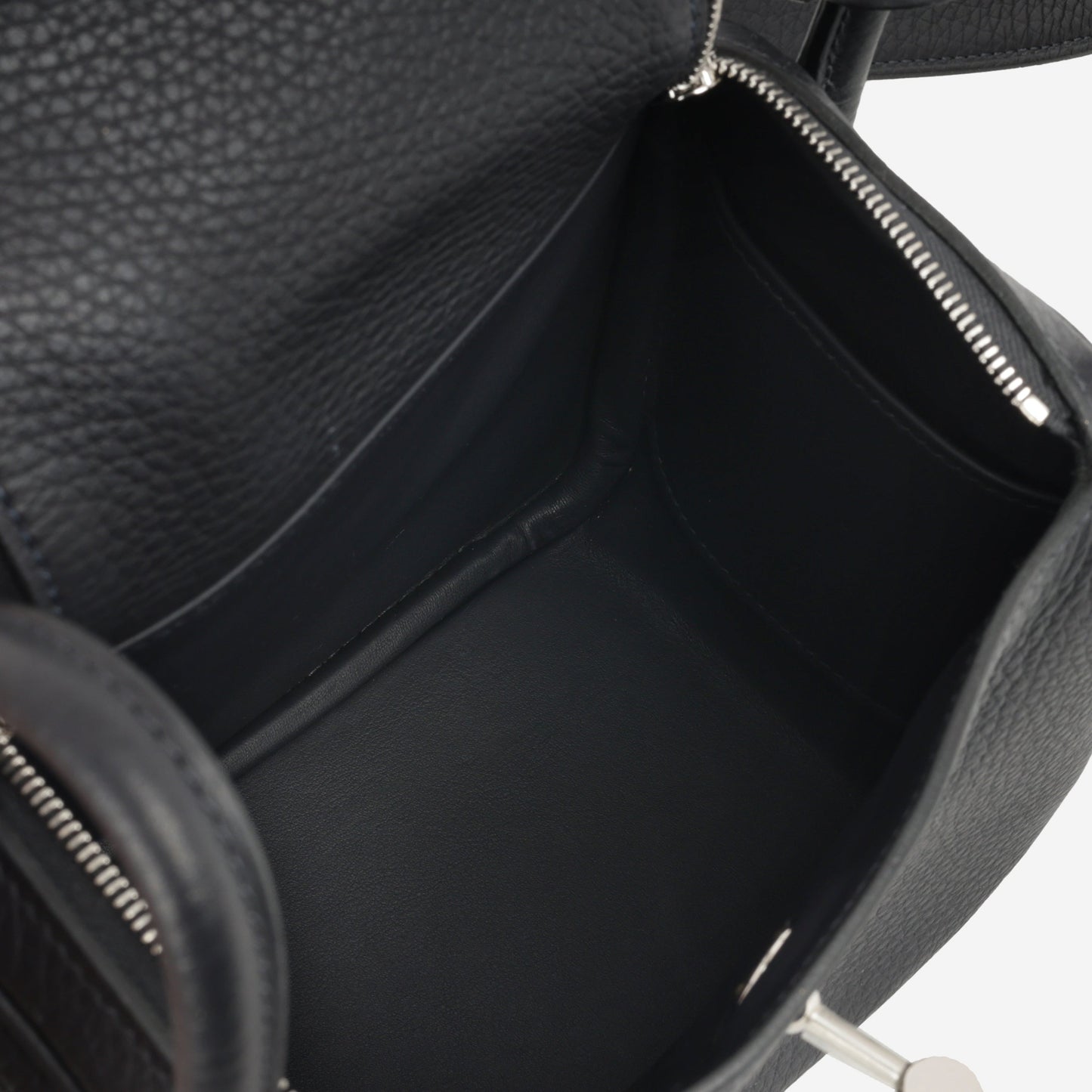 Hermès Mini Lindy - Caban Clemence | Palladium Hardware