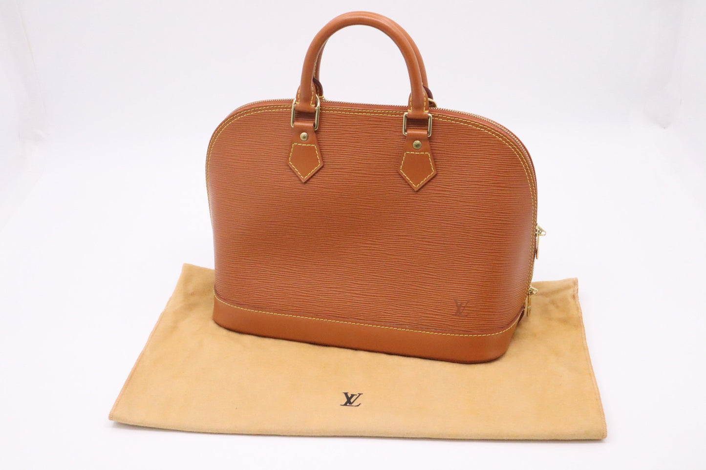 Louis Vuitton Alma PM in Mandarin Epi Leather
